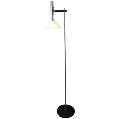 French Chrome Reading Floor Lamp 12