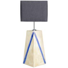 Hand-Painted Table Lamp Base New England Style
