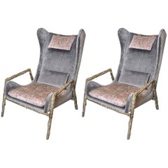 Pair of Contemporary Armchairs
