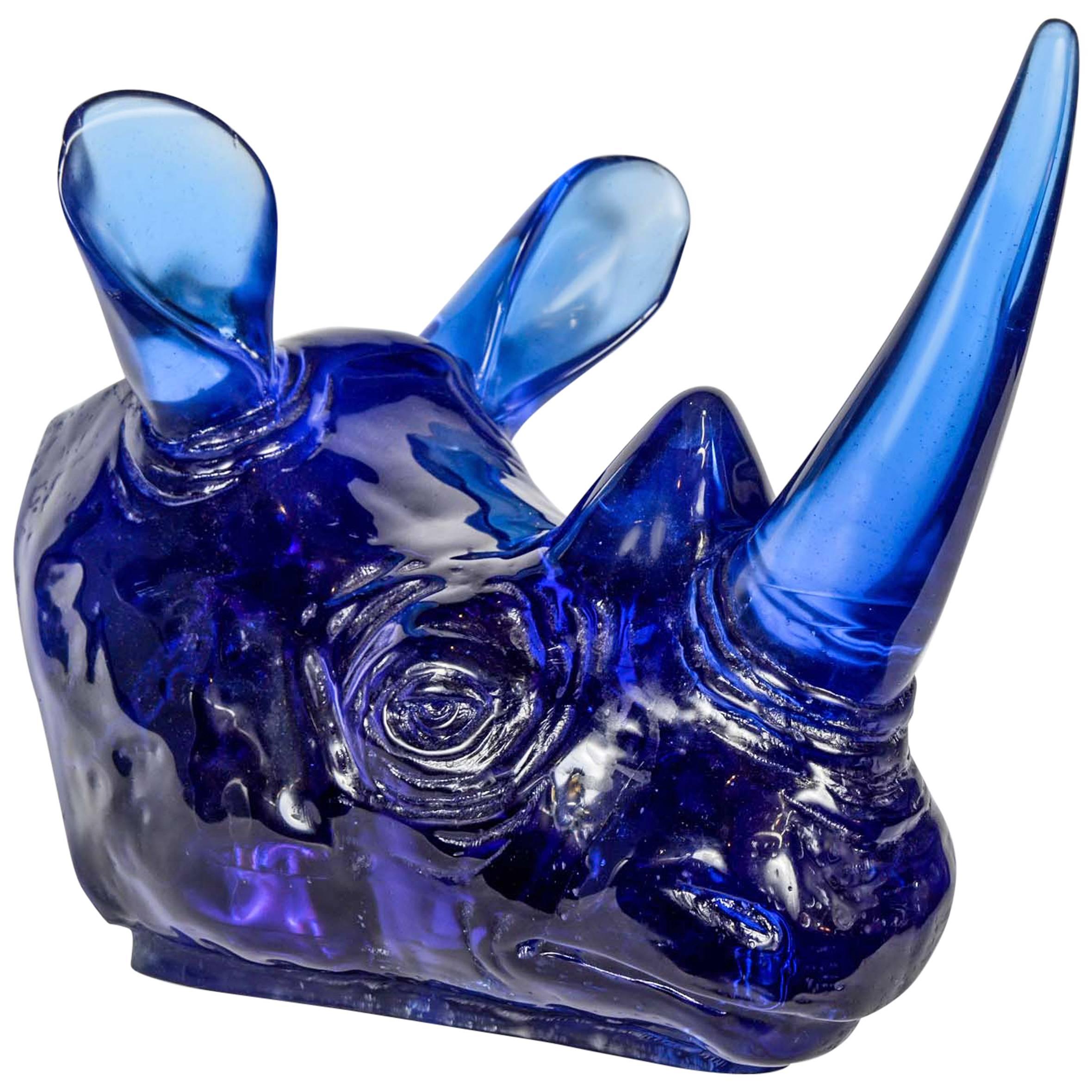 Blu Rhino, entworfen von Franco Gavagni, Blu im Angebot