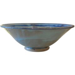 Charlie Parker Blue Ceramic Bowl 11