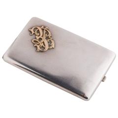 Silver Antique Business Card or Cigarette Holder 5