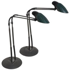 Stephan Copeland Set of Two Desk, Table "Tango" Lamps for Arteluce