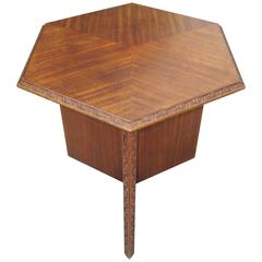 Frank Lloyd Wright Side Table for Heritage Henredon, 1955