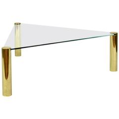 Pace Collection Triangular Cocktail Table