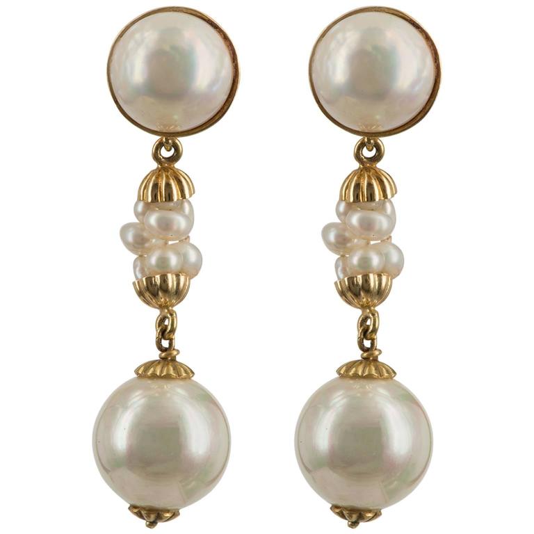 pearl earrings on sale