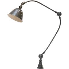 Antique Swedish Johan Petter Johansson Triplex Industrial Lamp, circa 1920