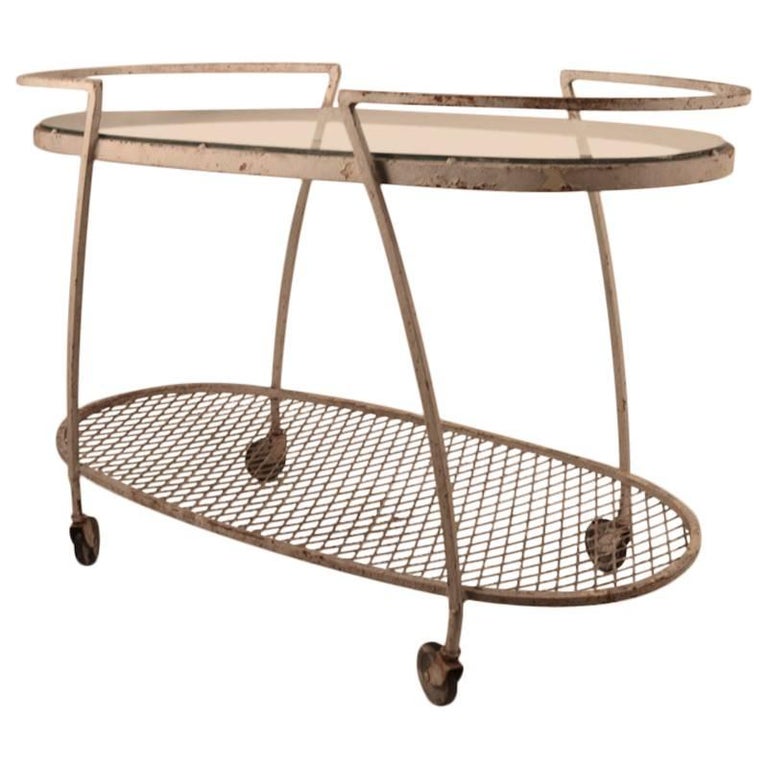 Woodard Bar Cart For Sale at 1stDibs