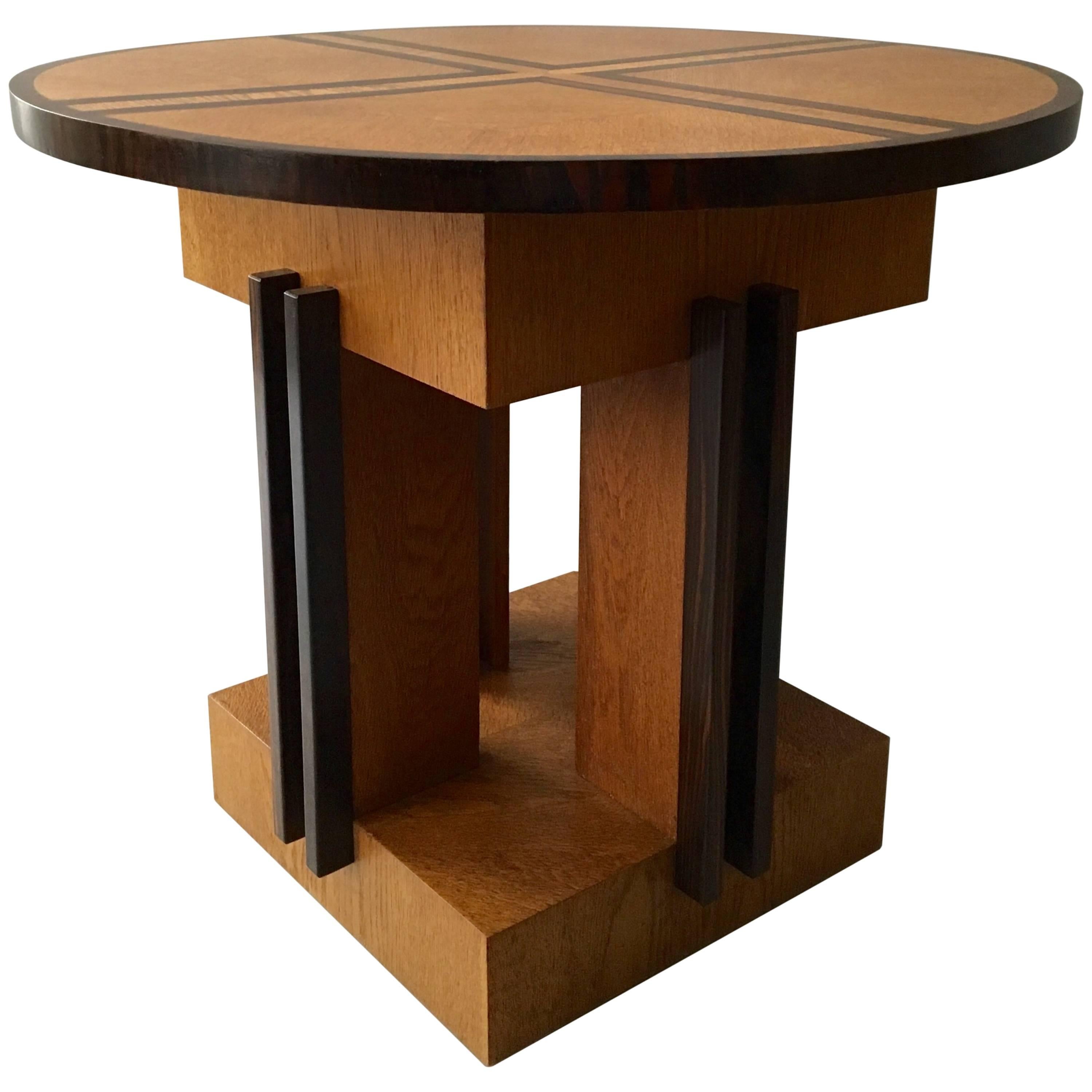 Rare Low Table "Model #325" by Piet Izeren Produced De Genneper Molen