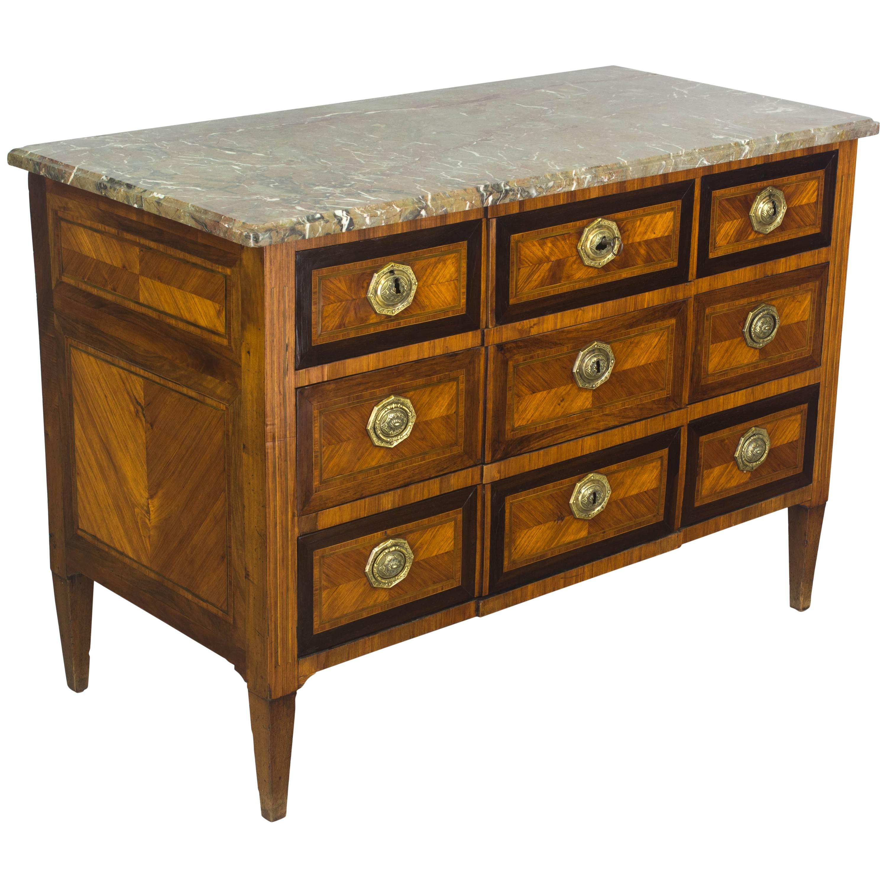 18th Century Louis XVI Commode or Chest of Drawers