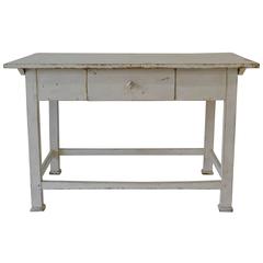 Painted Pine Work Table