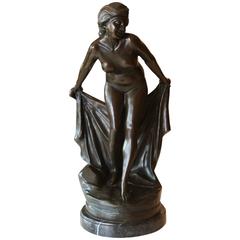 Nude Female Bronze Sculpture