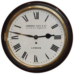 Antique George V Period Wall Clock
