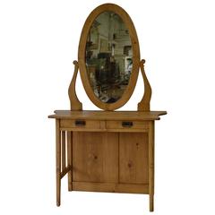 Antique Pine Dressing Table