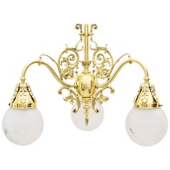 Late 19th Century Historistic Ceiling Lamp