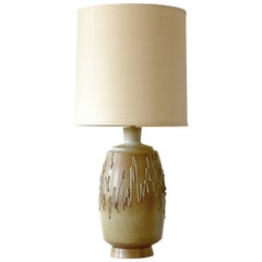 David Cressey Ceramic Table Lamp for Architectural Pottery with Textured Surface