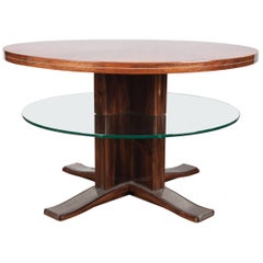 French Modernist Two-Tiered Low Table