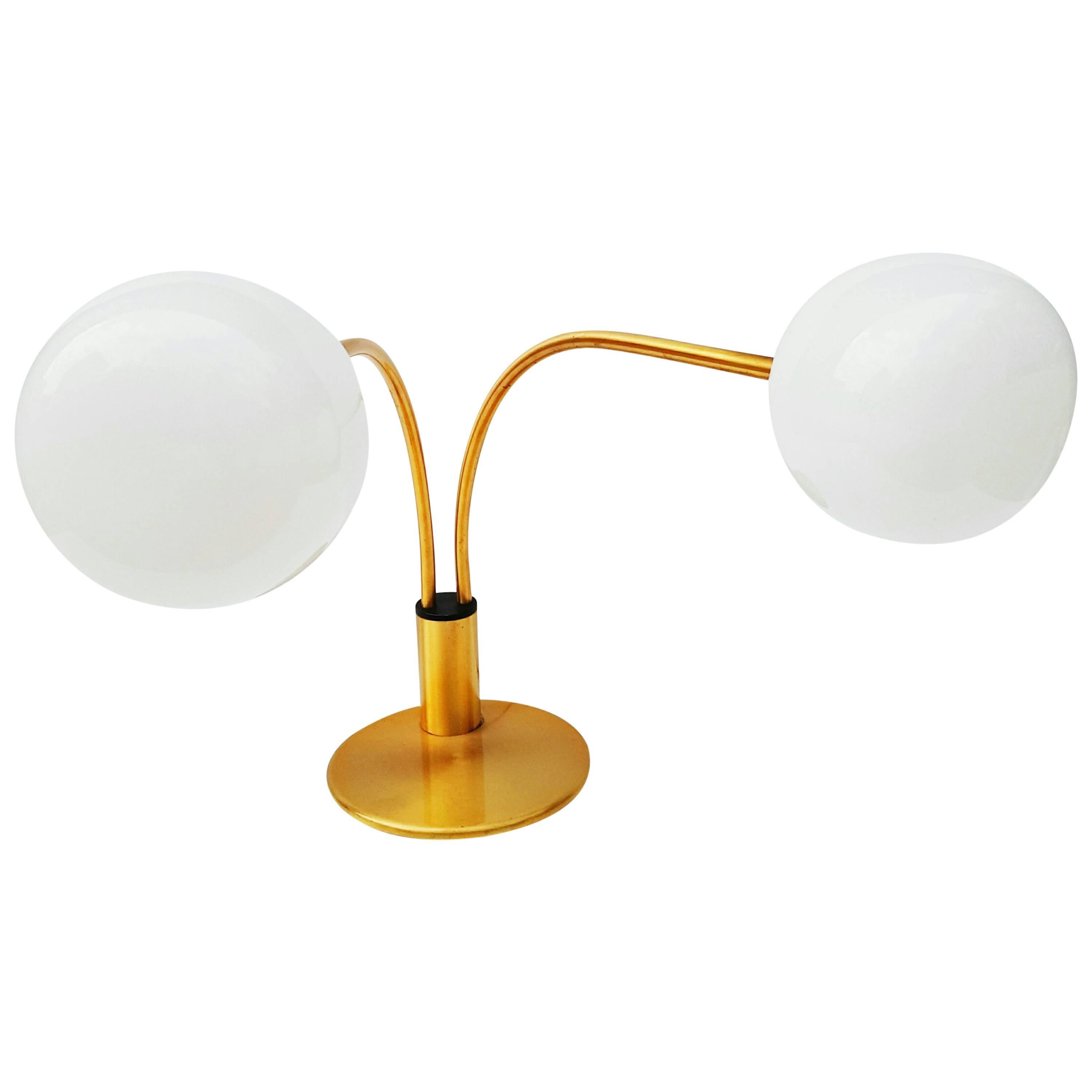French Arc Table Lamp, circa 1970 For Sale