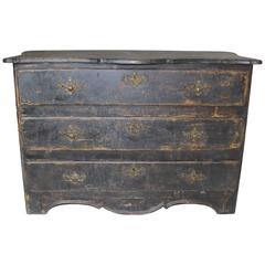18th Century Spanish Ebonized Chest 2
