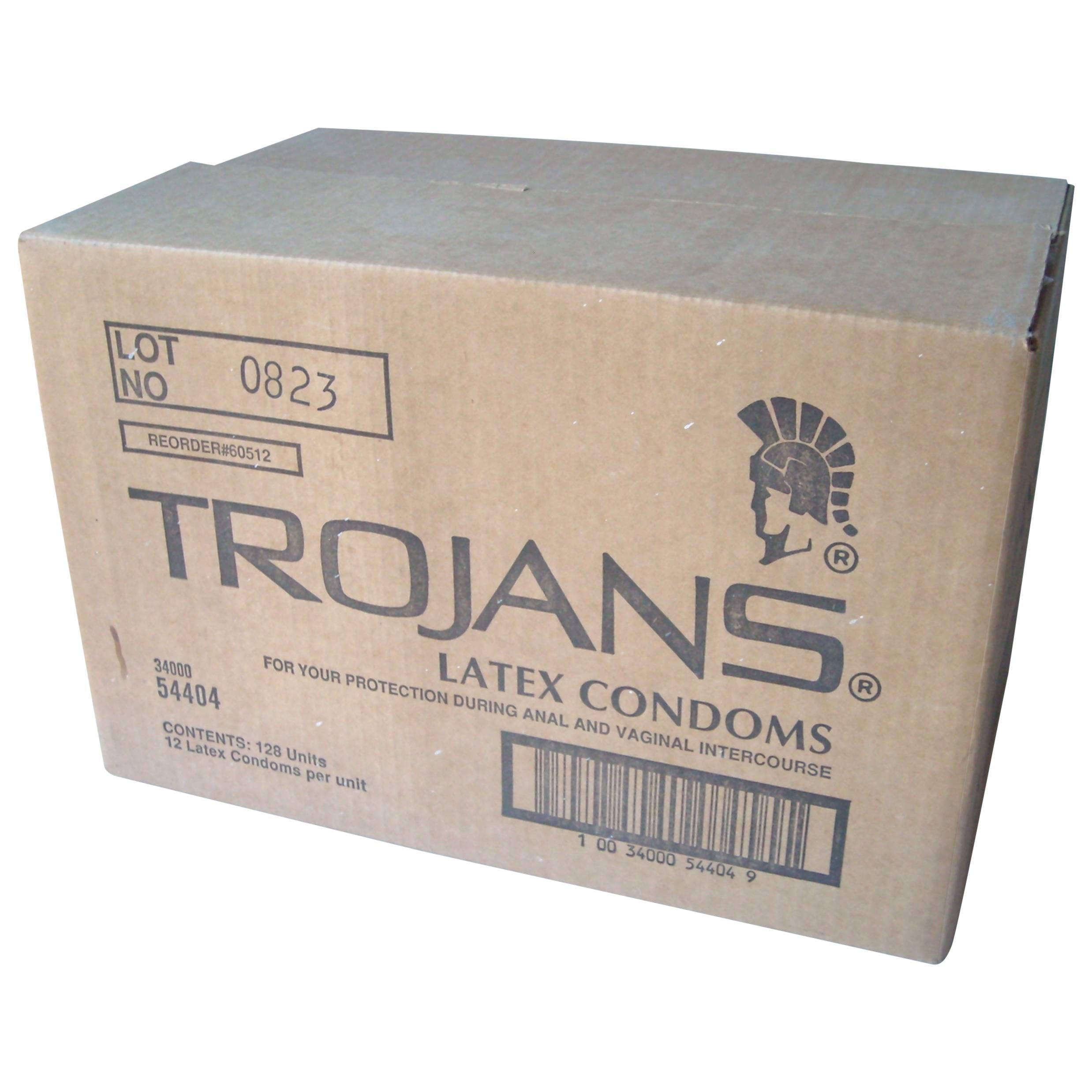 Adam Rolston Condom Box, Trojans Sculpture/Installation, Moca, Signed