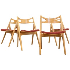 Sawbuck Chairs Hans J. Wegner