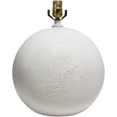 Large Ceramic Orb Table Lamp