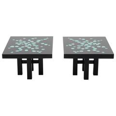 Pair of Side Tables by E. Allemeersch