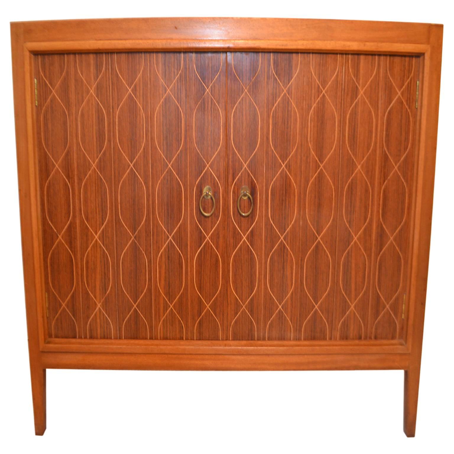 Rosewood & Mahogany Helix Sideboard by Booth & Ledeboer for Gordon Russell