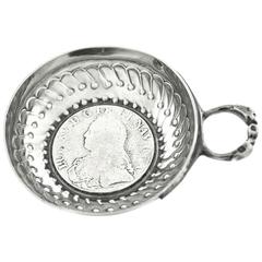 Antique French Tastevin .950 Fineness Silver