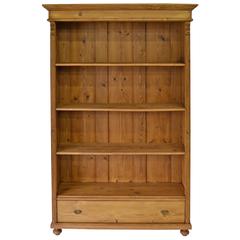 Pine Open Bookcase