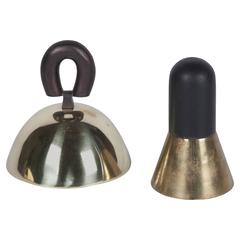 Two Bronze and Brass Bells by Carl Auböck 10
