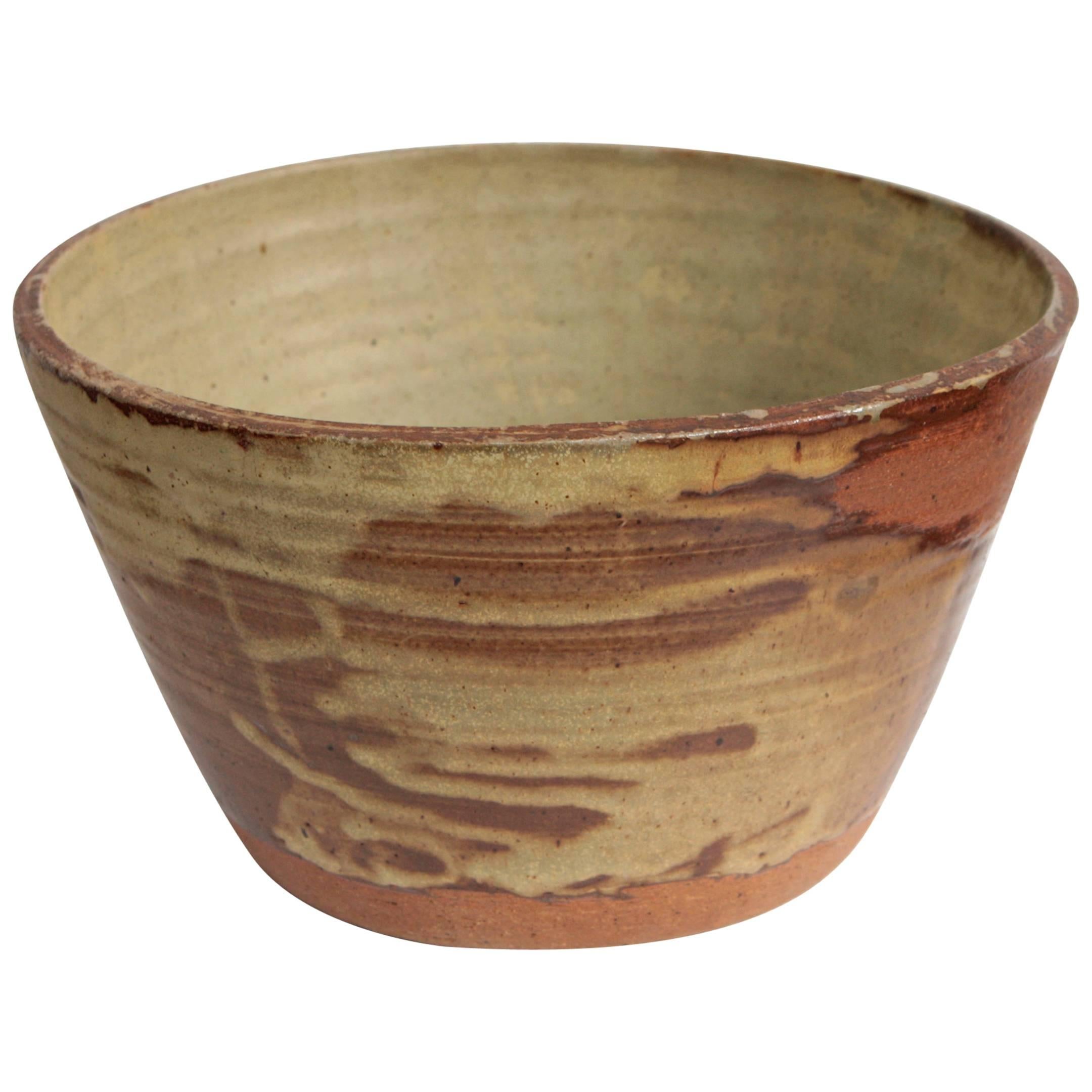 Larry Lubow Large Ceramic Bowl at 1stDibs