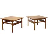Pair of Jens Risom End / Side Tables