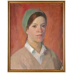 Henry Hensche Portrait of Jane