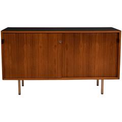 Vintage Florence Knoll Walnut Credenza