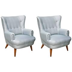 Pair of Mid-Century Modern Armchairs 4
