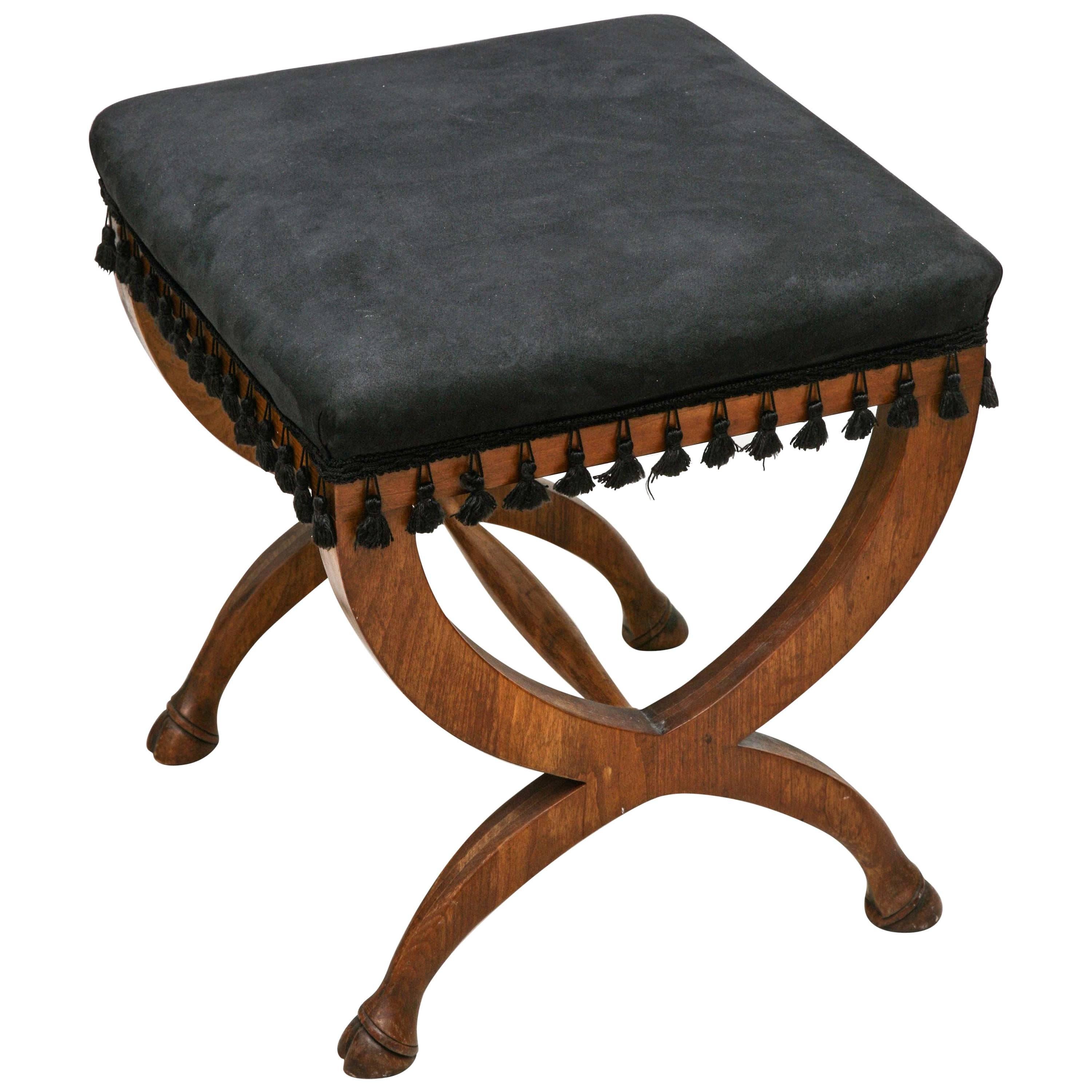 Biedermeier Style Ottoman by Baker