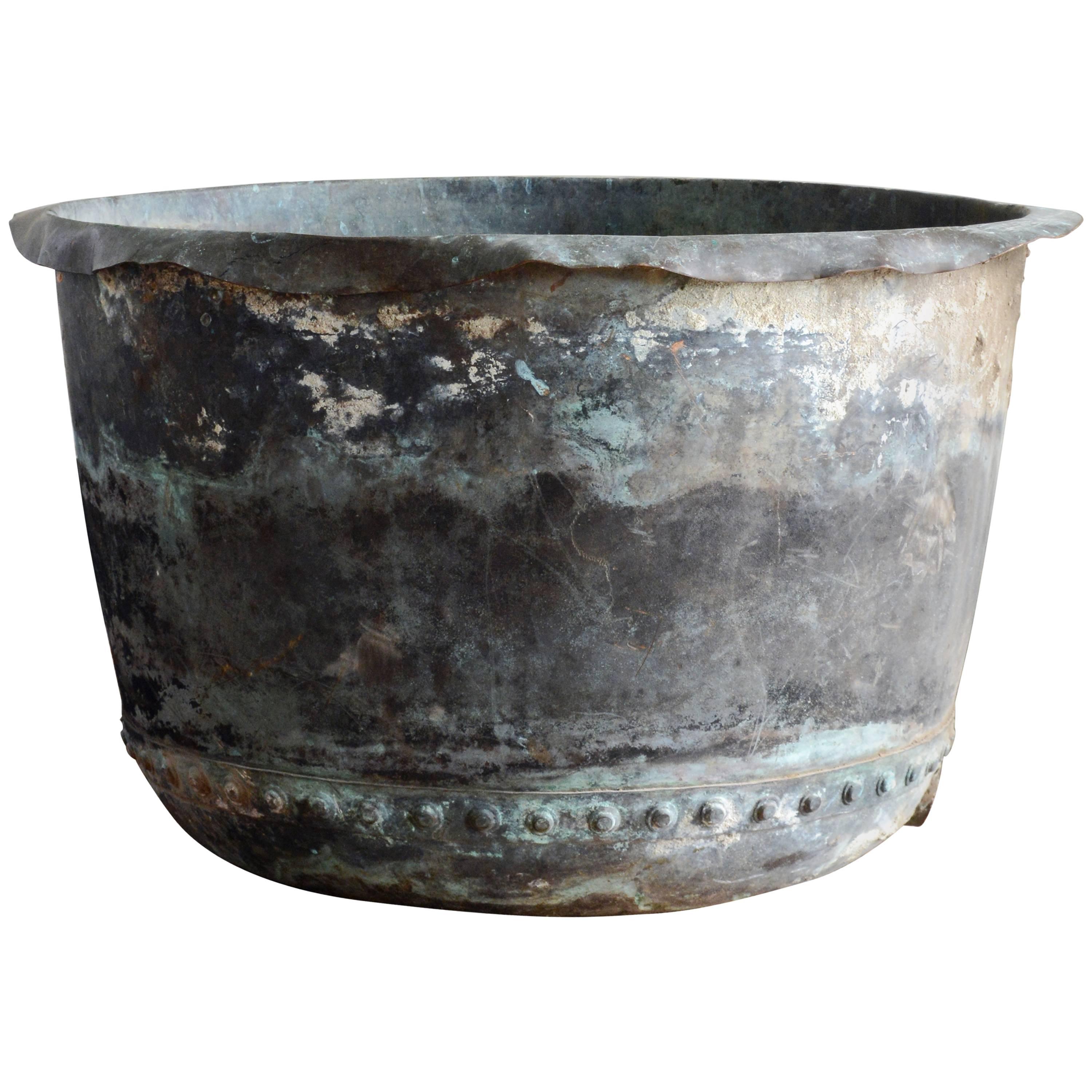 Weathered Copper Vat