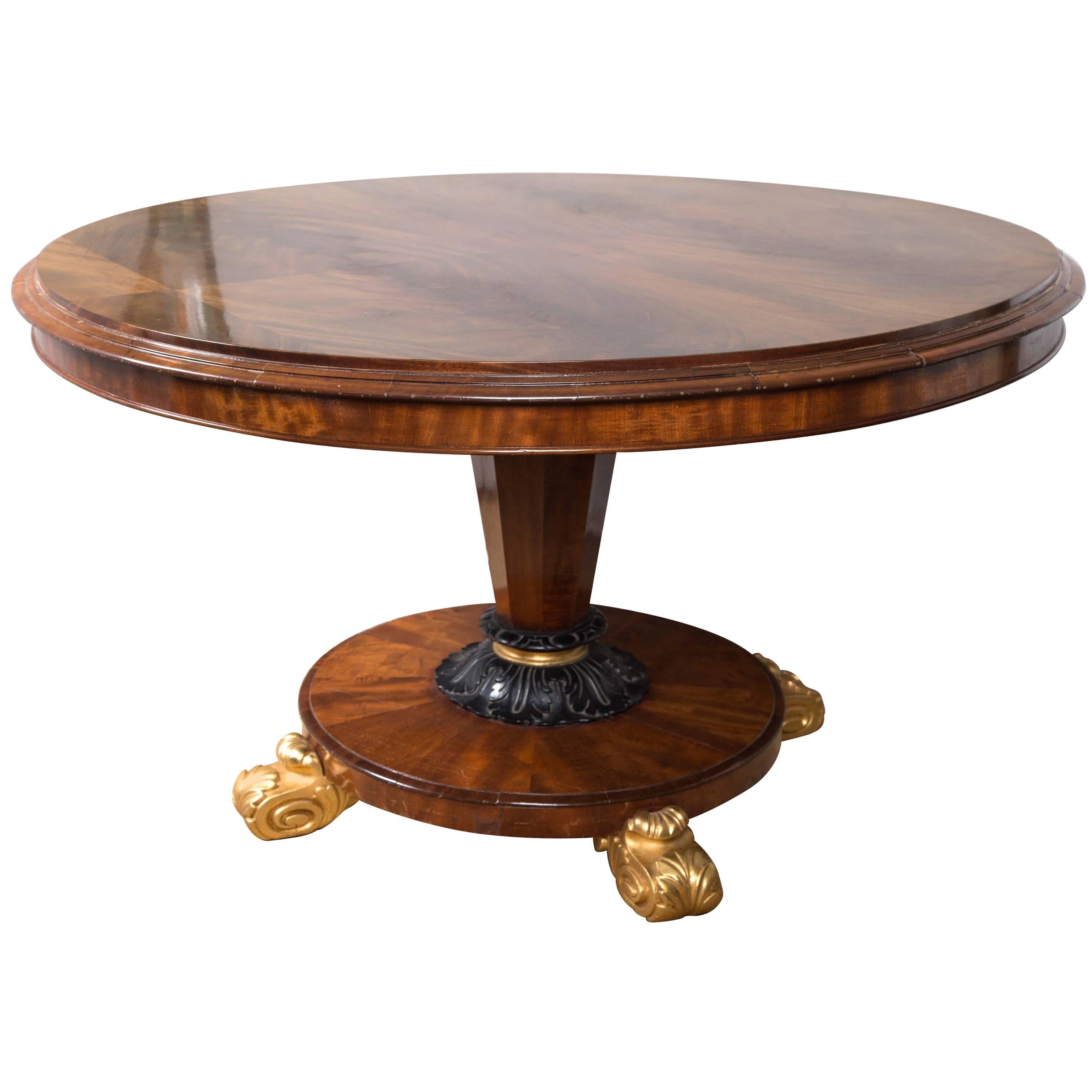 William IV Walnut Center Table For Sale