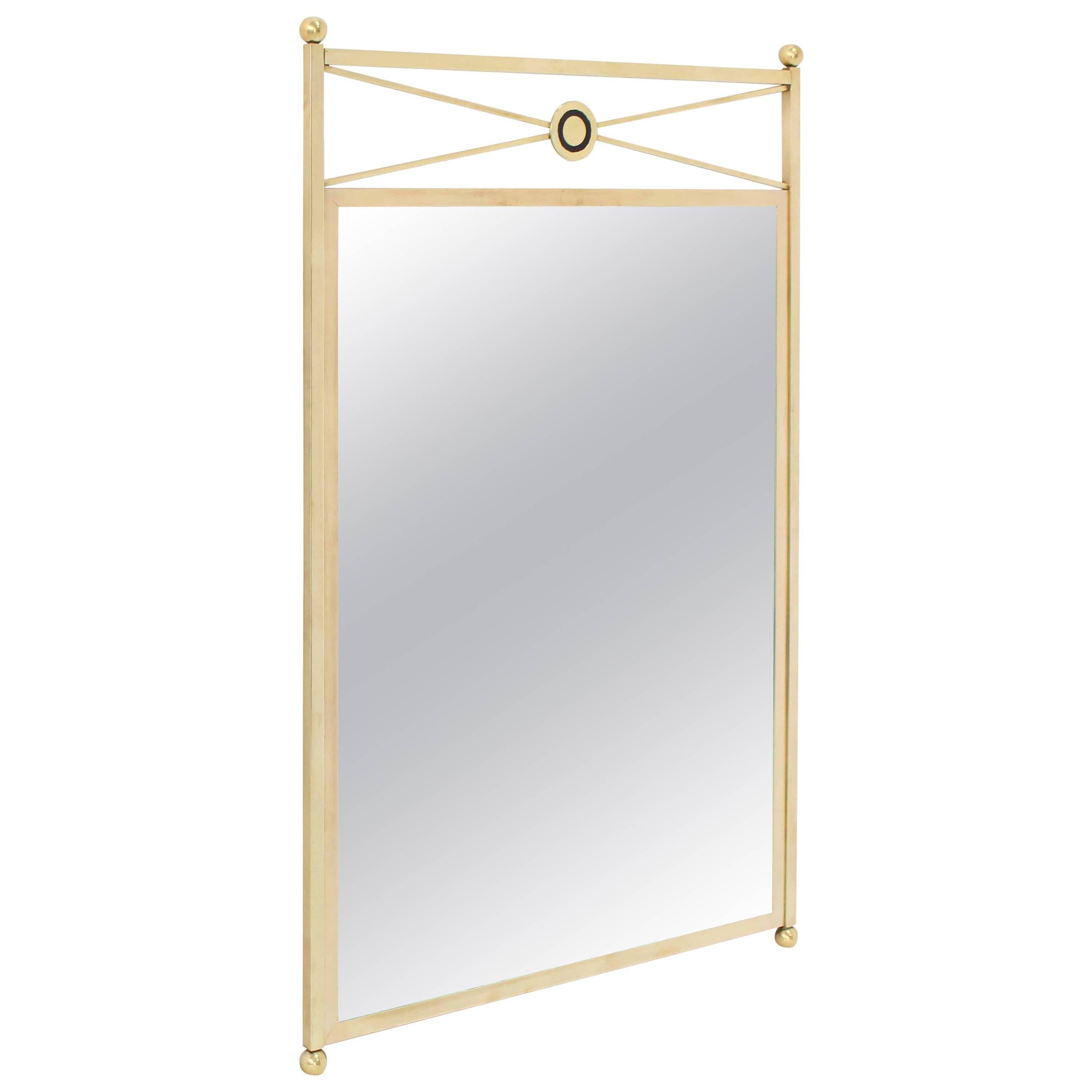 Solid Brass Frame Mirror