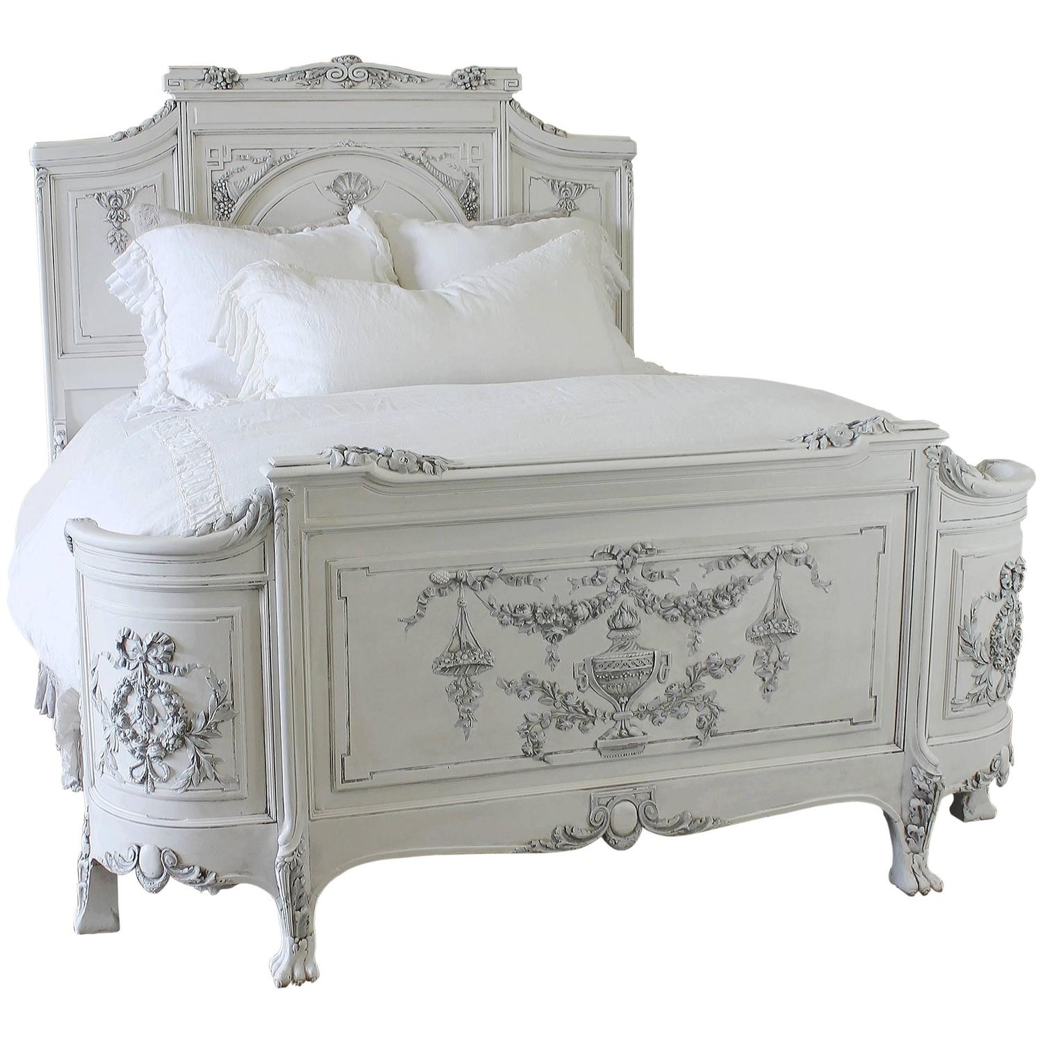 19th Century Queen Painted Antique French Renaissance ...