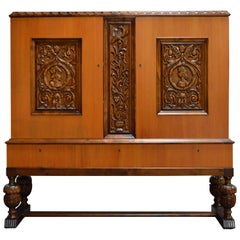 Swedish Neoclassical Storage Cabinet