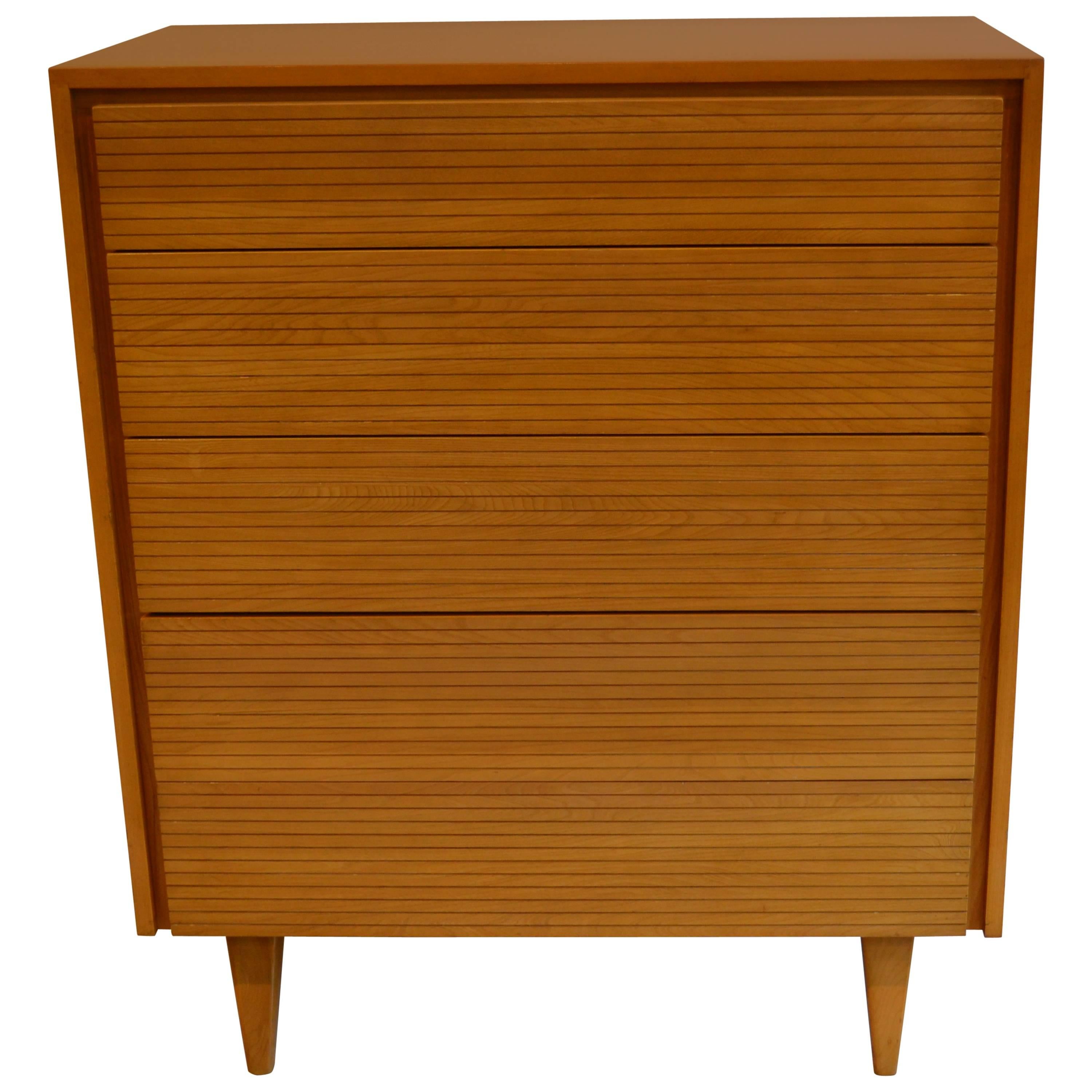 Raymond Loewy Highboy Dresser/Chest for Mengel, circa 1950s