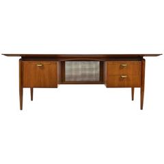Finn Juhl Double Pedestal Desk by Baker 2