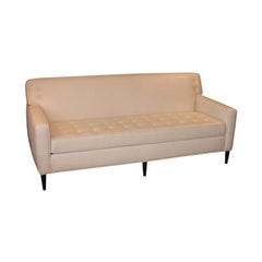 Sofa, Reproduction by Area ID, Ultra Leather, Custom Sizes, Built in NJ, USA