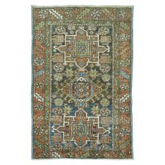 Persian Heriz Throw Rug