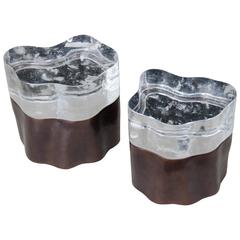 Root Shape Table Light (Set of Two) by Robert Kuo, Limited Edition 1