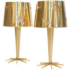Pair of Roberto Giulio Rida “Lattea” Table Lamps
