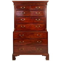 George III Period Mahogany Chest of Drawers