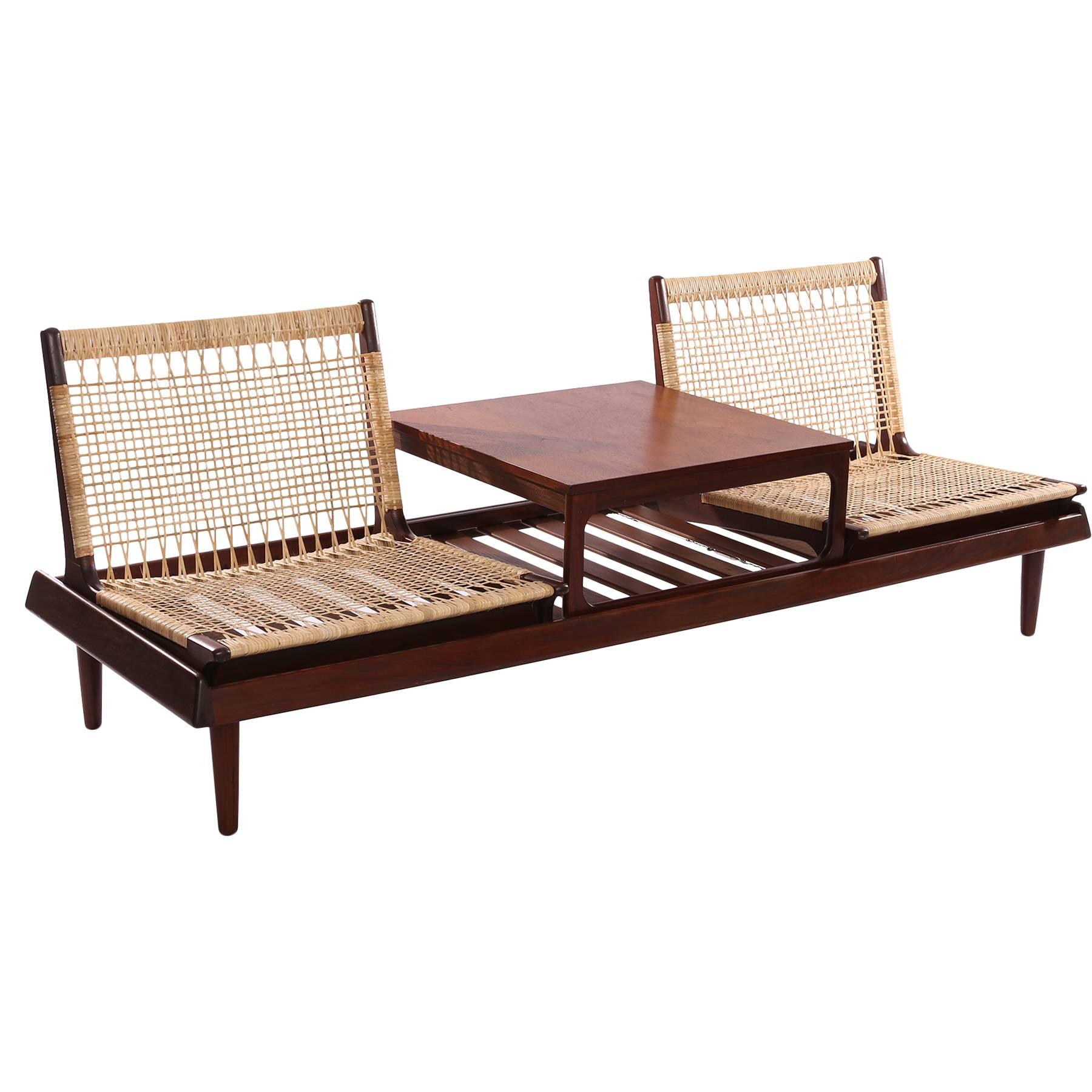 Hans Olsen Modular Sofa Table and Chairs